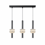 Alabaster Column LED Pendant Light – Modern Minimalist Hanging Lamp