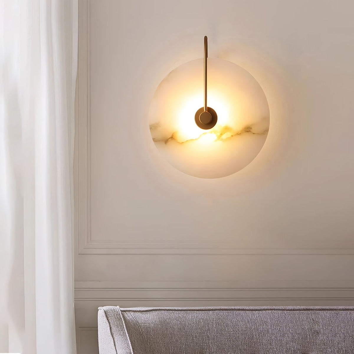 Alabaster Led Wall Lamp