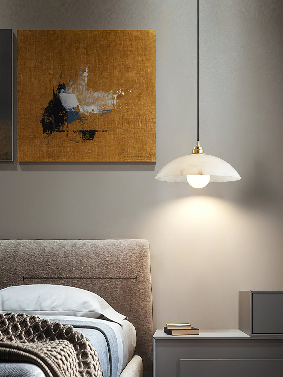 alabaster-dome-pendant-light