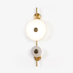 Alabaster Eclipse Wall Light
