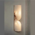 Alabaster Essence Plug-In Wall Sconce in Gold or Black