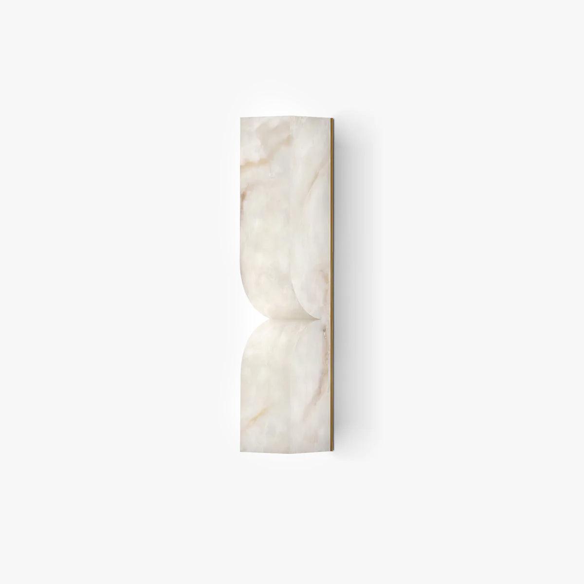 Alabaster Essence Plug-In Wall Sconce in Gold or Black