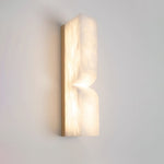 Alabaster Essence Plug-In Wall Sconce in Gold or Black