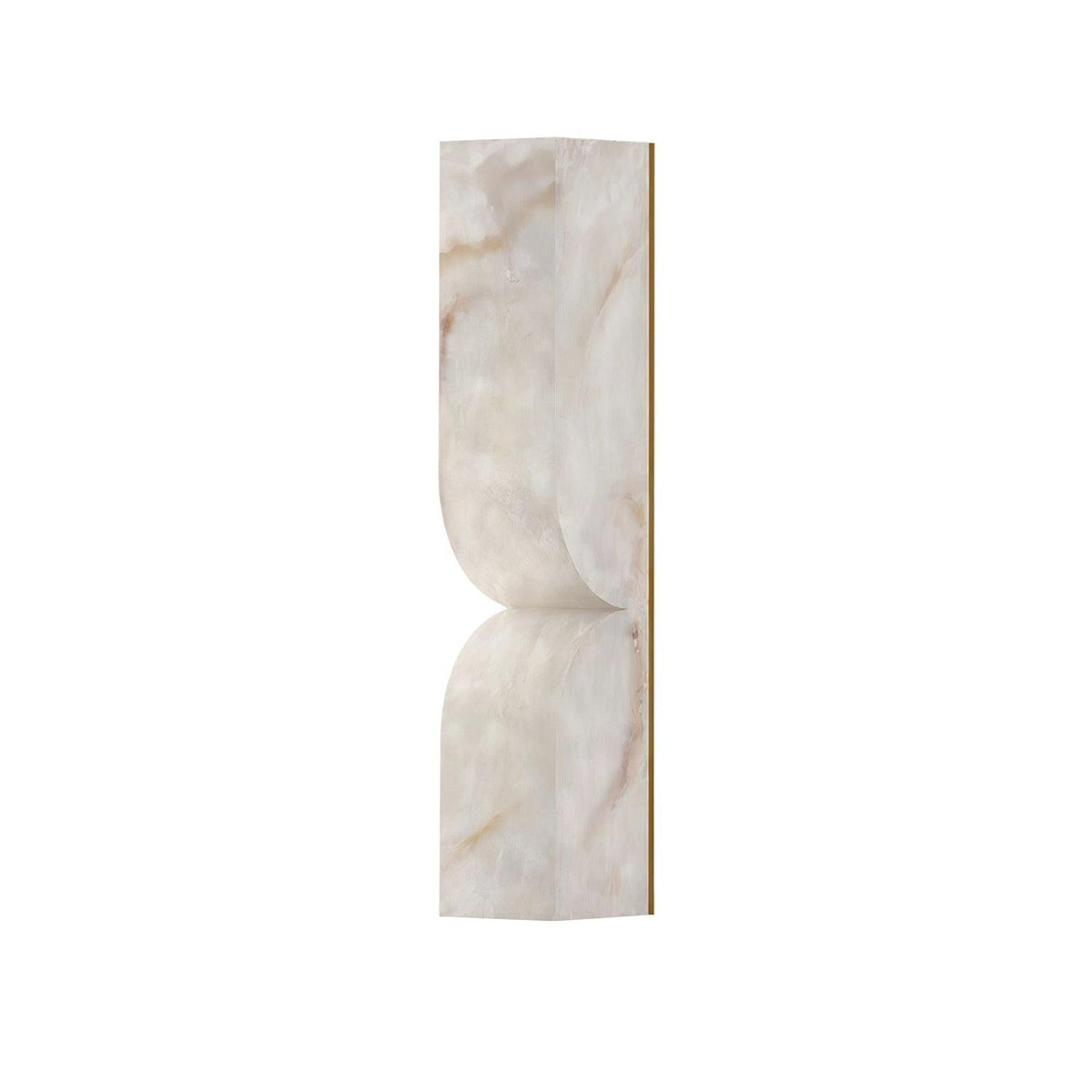 Alabaster Essence Plug-In Wall Sconce in Gold or Black