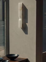 Alabaster Essence Plug-In Wall Sconce in Gold or Black