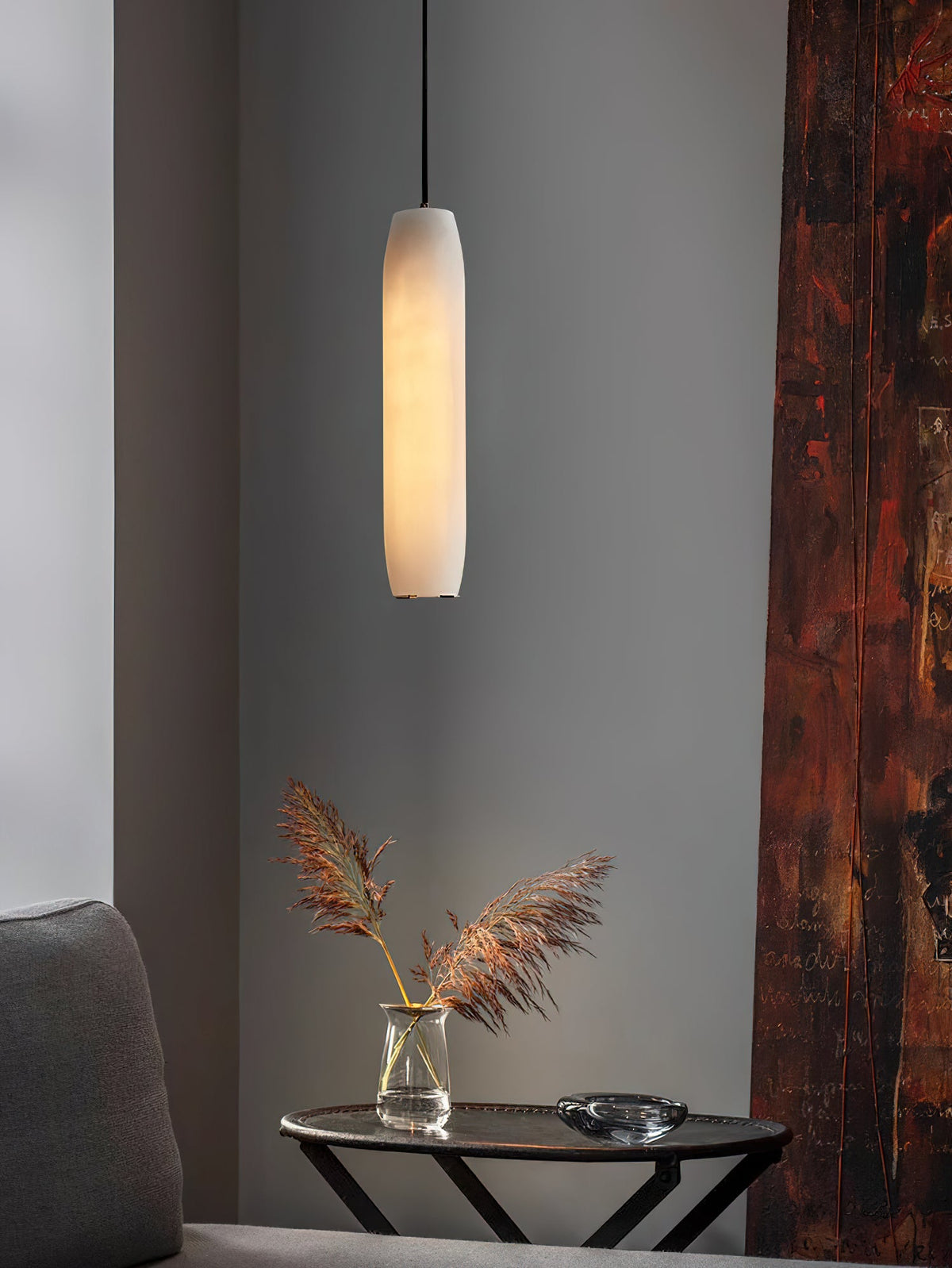 alabaster-flute-pendant-light