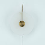 Alabaster Led Plug In Wall Lamp