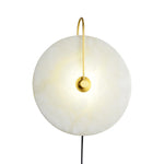 Alabaster Led Plug In Wall Lamp