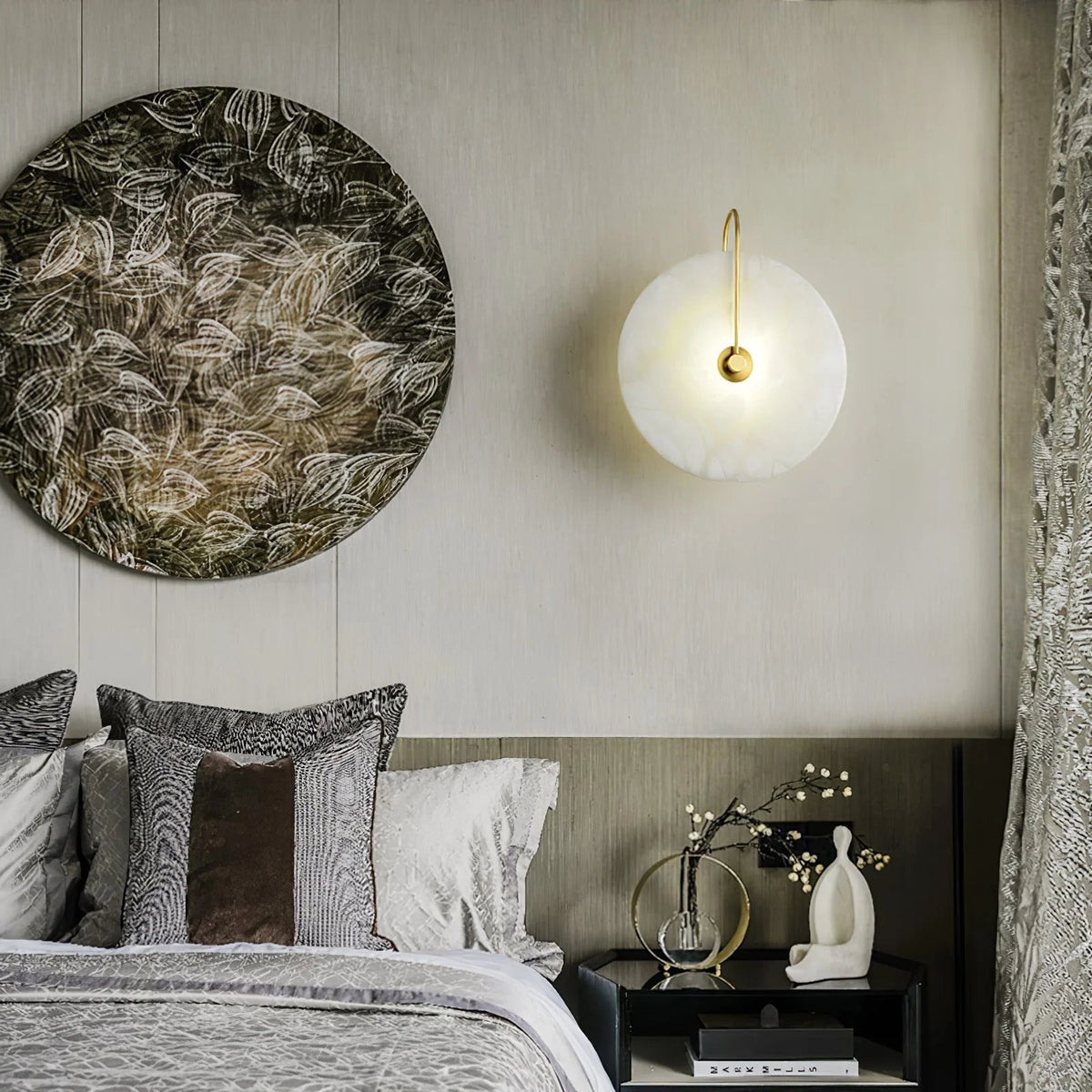 Nordic Alabaster Wall Lamp