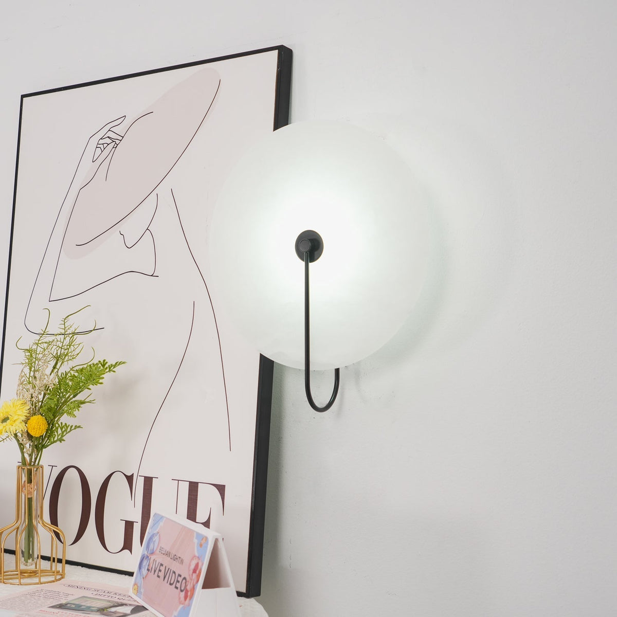 Alabaster Led Wall Lamp