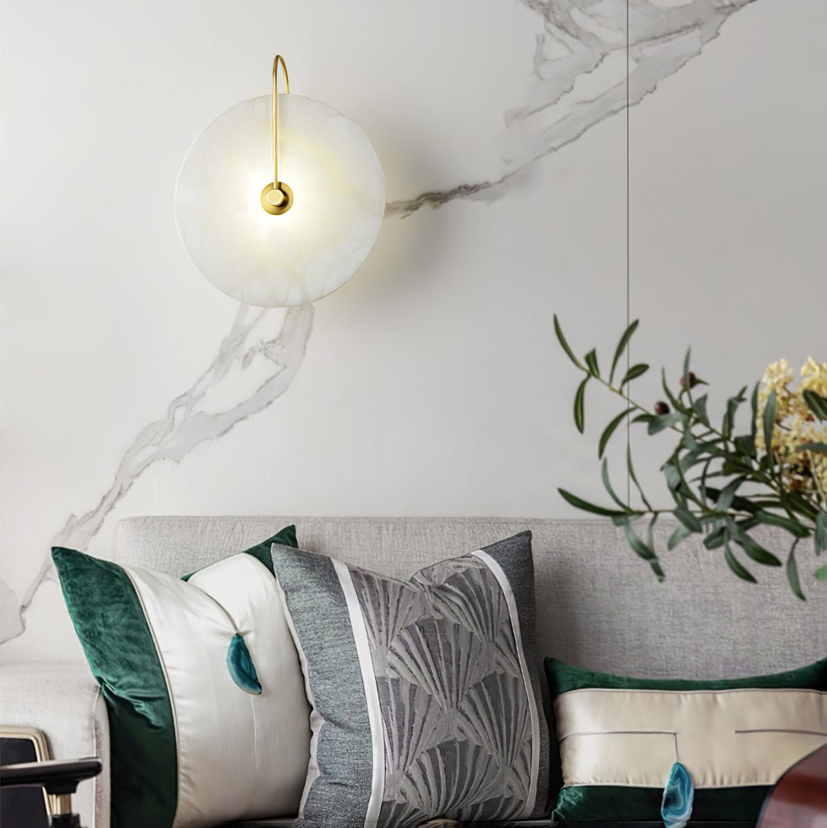 Alabaster Led Wall Lamp