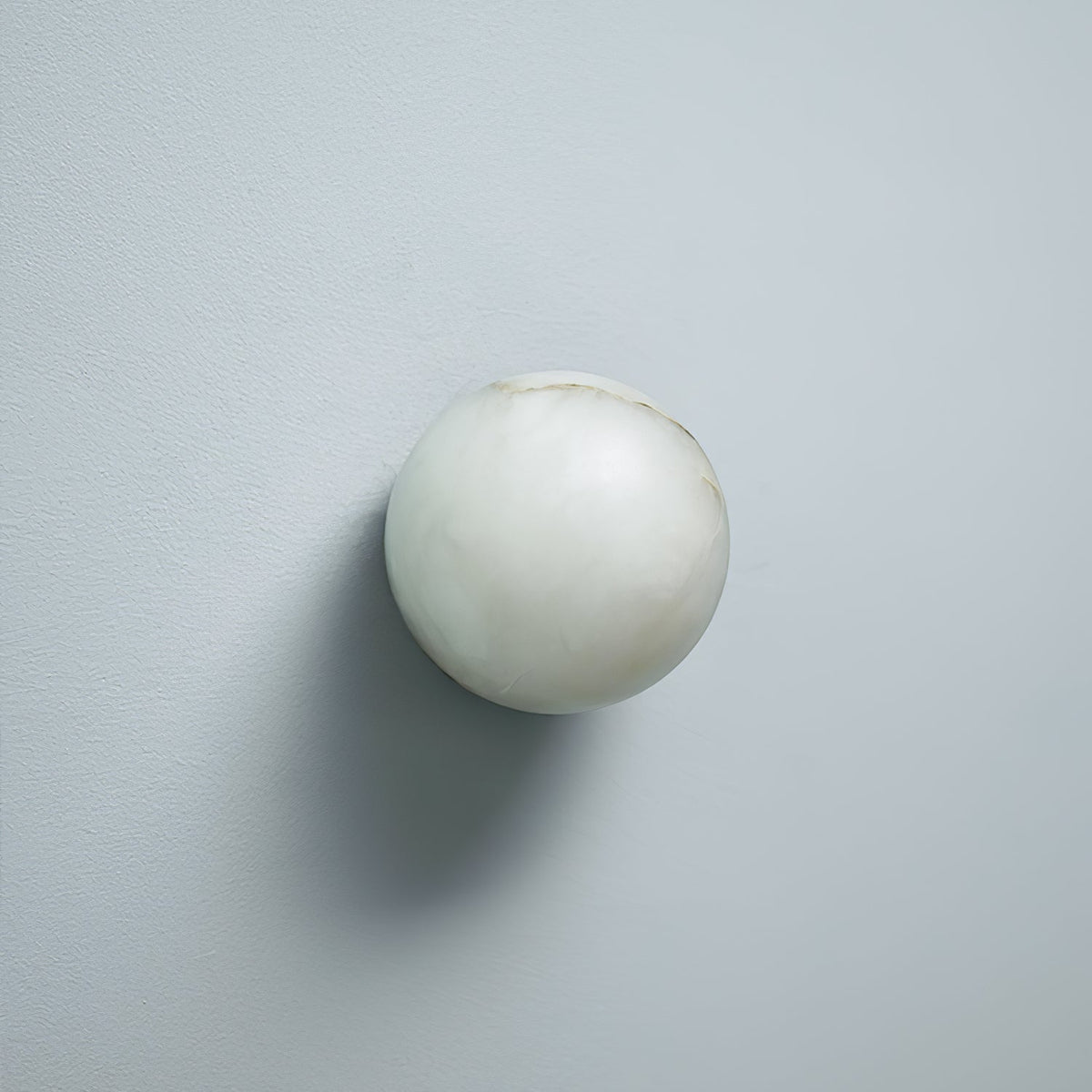Alabaster Mini Orb Wall Lamp