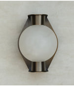 Alabaster Orb Wall Sconce in Aged Brass | Modern Luxury Lighting