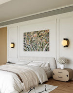 Alabaster Orb Wall Sconce in Aged Brass | Modern Luxury Lighting