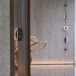 Alabaster Vertical Plug In Wall Sconce