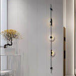 Alabaster Vertical Plug In Wall Sconce