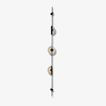 Alabaster Vertical Plug In Wall Sconce