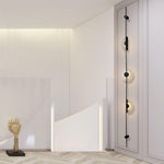 Alabaster Vertical Plug In Wall Sconce