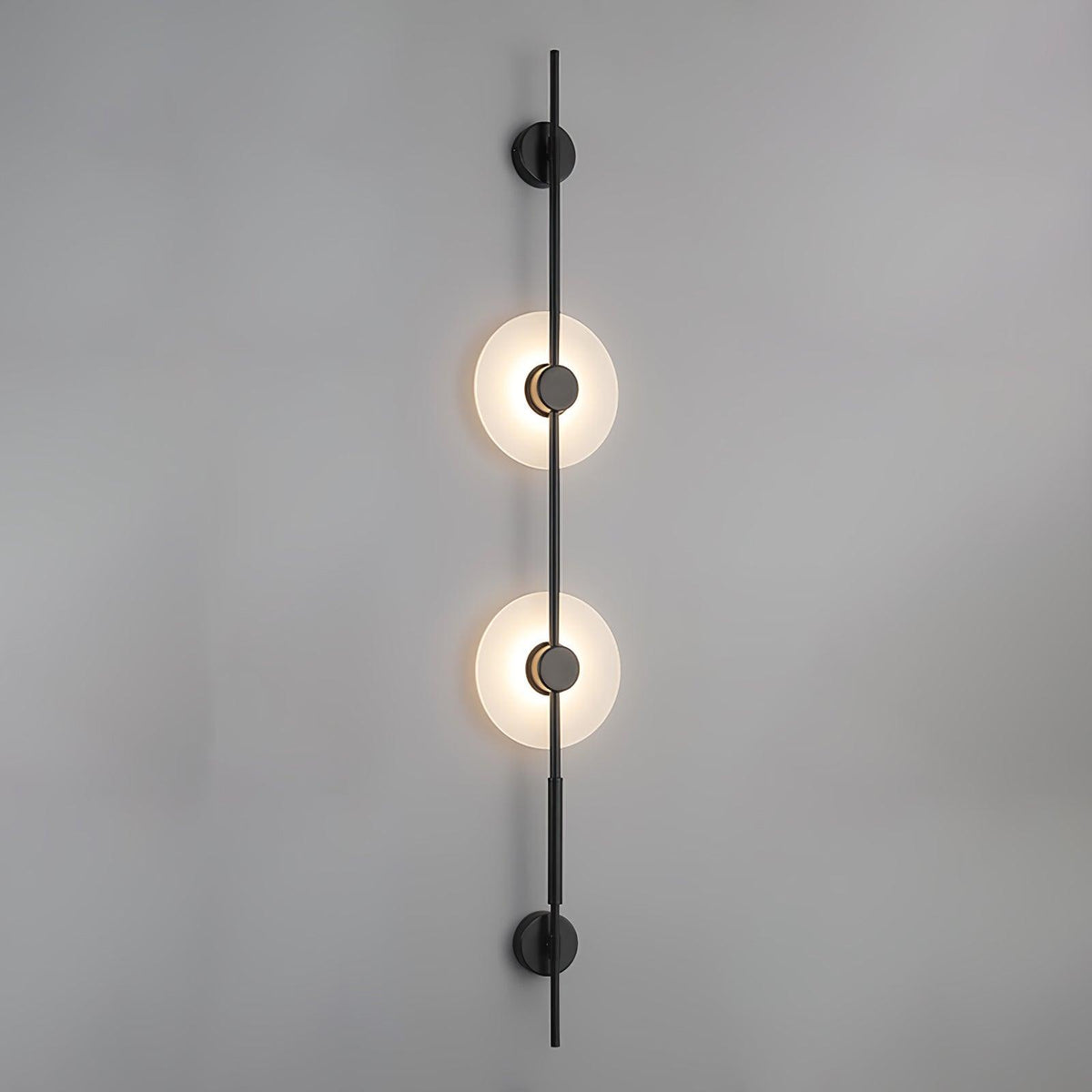 Alabaster Vertical Plug In Wall Sconce
