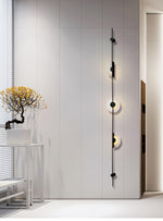 Alabaster Vertical Plug In Wall Sconce