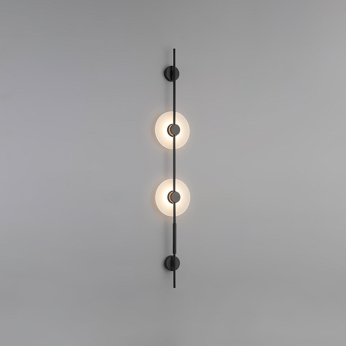 Alabaster Vertical Plug In Wall Sconce