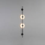 Alabaster Vertical Plug In Wall Sconce