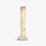 Alabaster Square Column Floor Lamp
