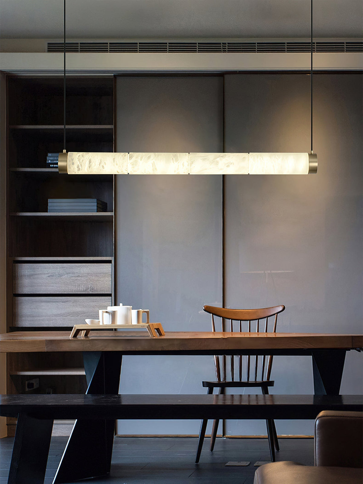 Marble Strip Pendant Light