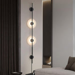 Alabaster Vertical Plug In Wall Sconce