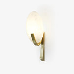 Alice Alabaster Plug In Wall Lamp
