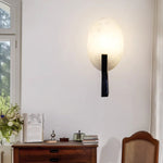 Alice Alabaster Plug In Wall Lamp