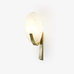Alice Alabaster Plug In Wall Lamp