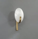 Alice Alabaster Plug In Wall Lamp