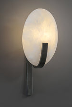 Alice Alabaster Plug In Wall Lamp