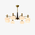 Alistair Sphere Chandelier — Modern Gold & Glass Pendant Light