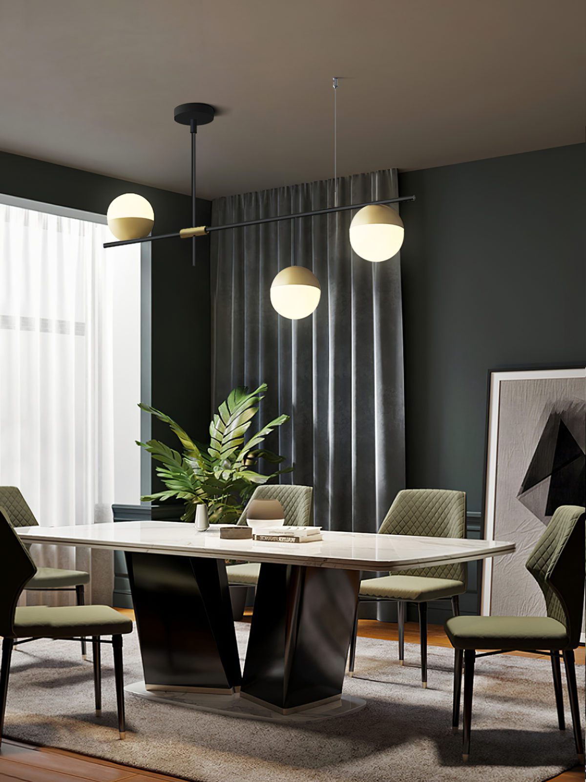 Alluria Linear Hanging Light