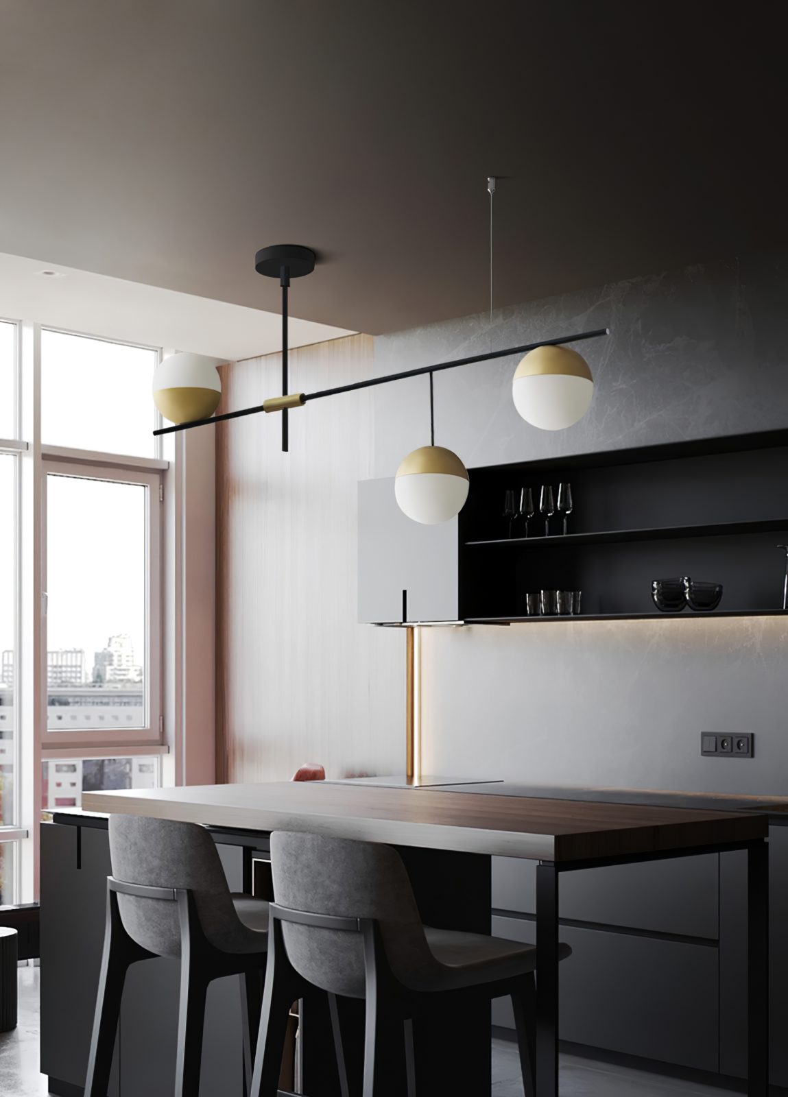Alluria Linear Hanging Light