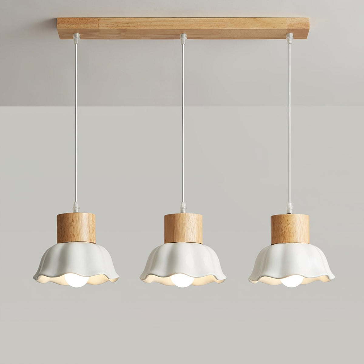 Alton Wood Art Pendant Lamp
