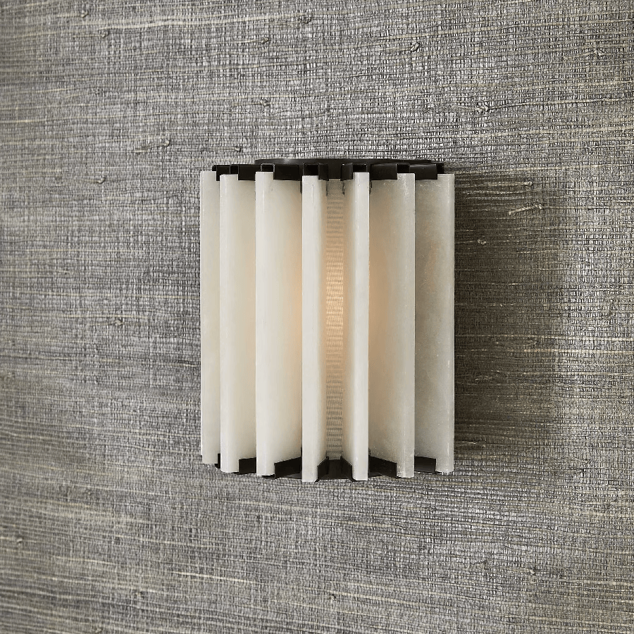 Altrix Alabaster Wall Sconce – Modern Stone Ambient Light