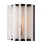 Altrix Alabaster Wall Sconce – Modern Stone Ambient Light