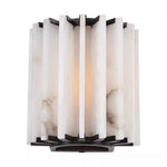 Altrix Alabaster Wall Sconce – Modern Stone Ambient Light