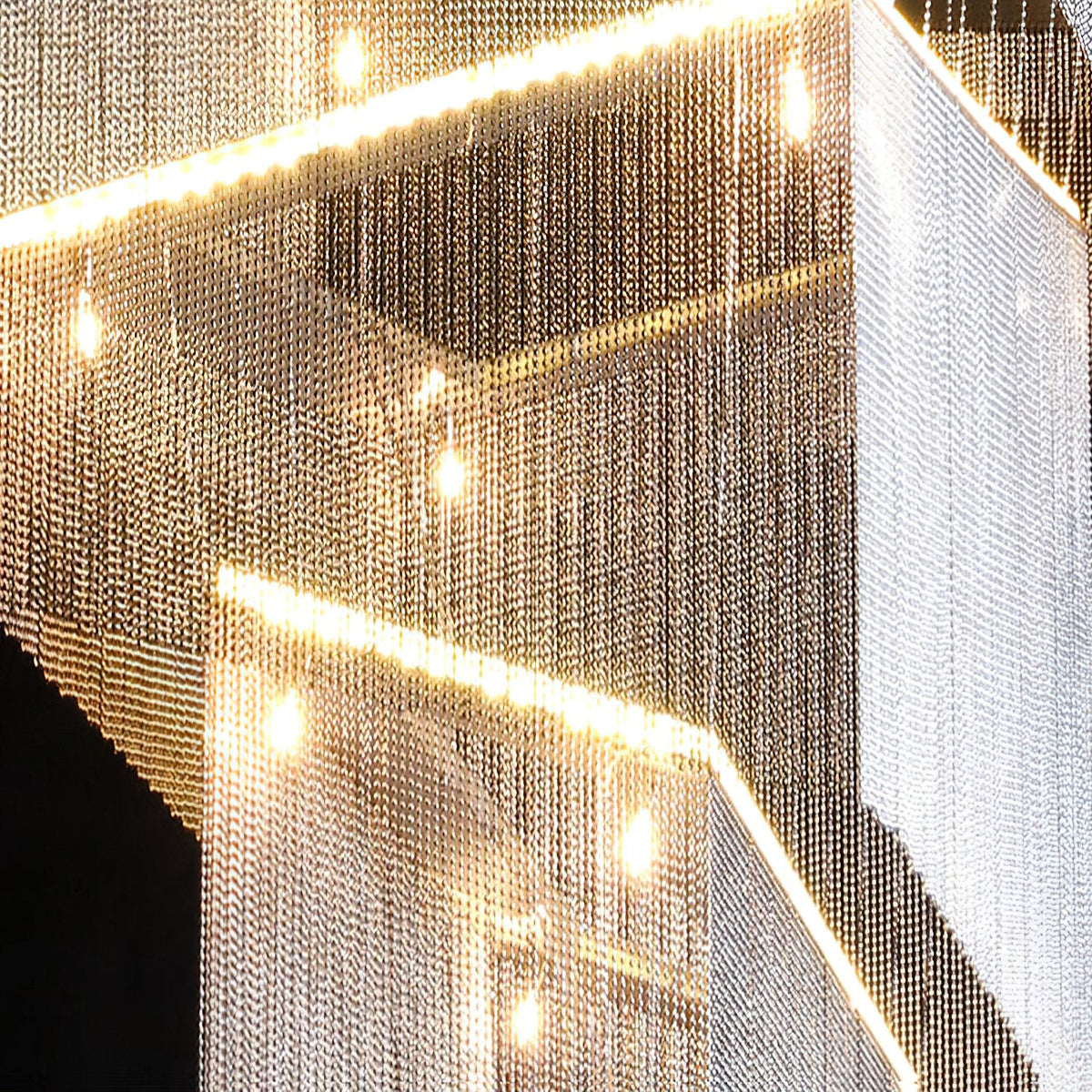 aluminum-chain-tassel-chandelier