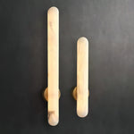 Alunari Alabaster LED Wall Sconce in Gold – Modern Linear Lighting
