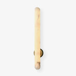 Alunari Alabaster LED Wall Sconce in Gold – Modern Linear Lighting
