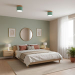 Alva Wooden Surface Downlight – Scandinavian Minimalist Ceiling Lamp