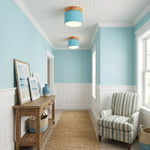 Alva Wooden Surface Downlight – Scandinavian Minimalist Ceiling Lamp