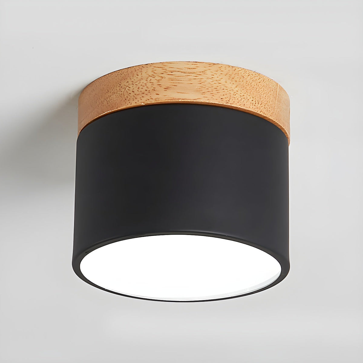 Alva Wooden Surface Downlight – Scandinavian Minimalist Ceiling Lamp