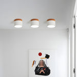 Alva Wooden Surface Downlight – Scandinavian Minimalist Ceiling Lamp