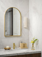 Alvia Alabaster Wall Sconce — Natural Stone LED Wall Light
