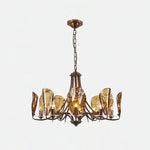 amber-shell-chandelier